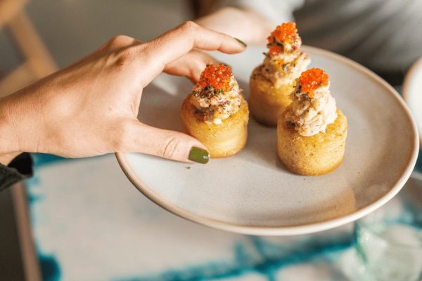 Crab Crumpets